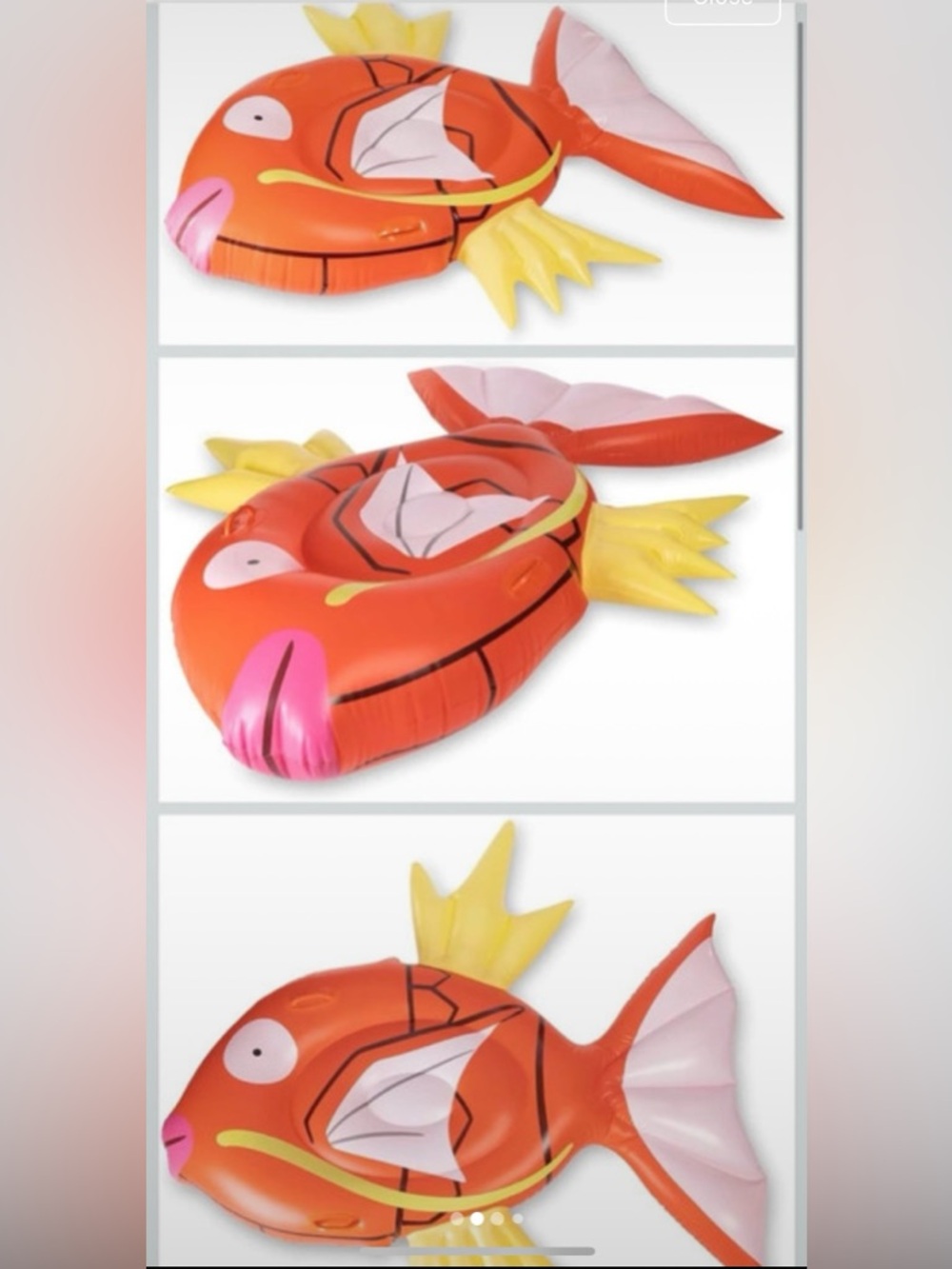 Pokémon Magikarp Pool Float - Picture 4 of 4